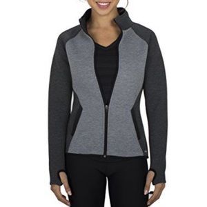 RBX Active Mock Neck Full Zip Athleisure Jkt L